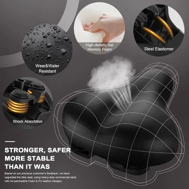 Comfort Bicycle Saddle