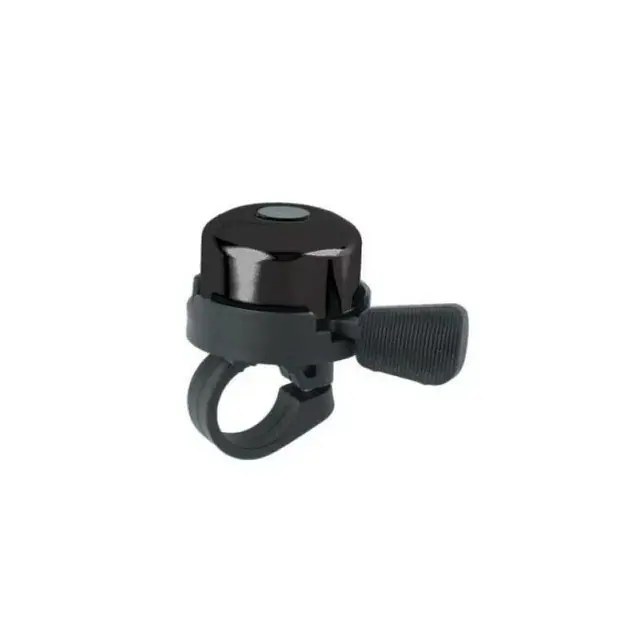 BRN Din Bicycle Bell (Black & Chrome)