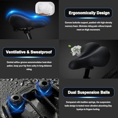 Comfort Bicycle Saddle