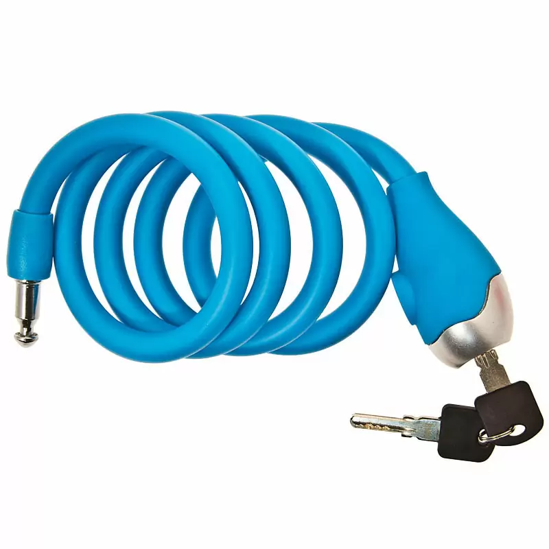 BRN Silicone Coated Coil Cable Lock