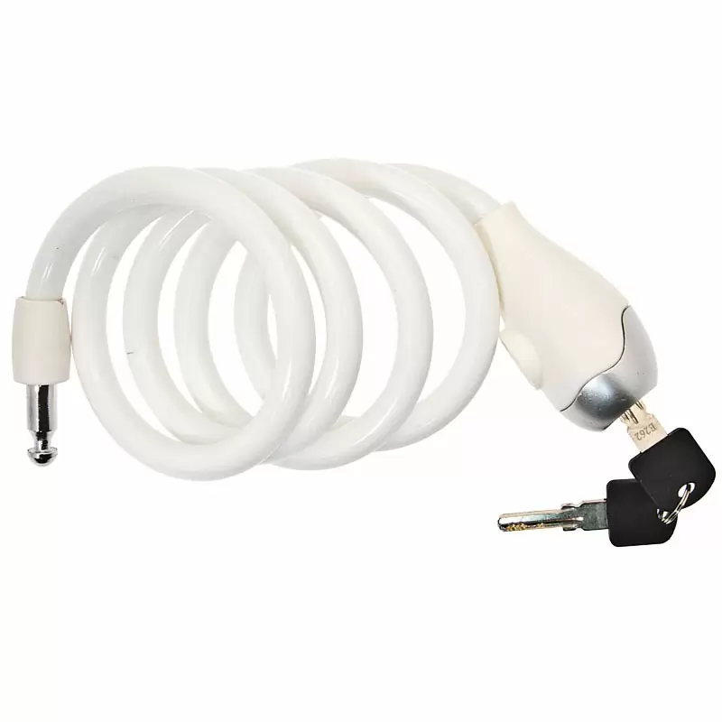 BRN Silicone Coated Coil Cable Lock