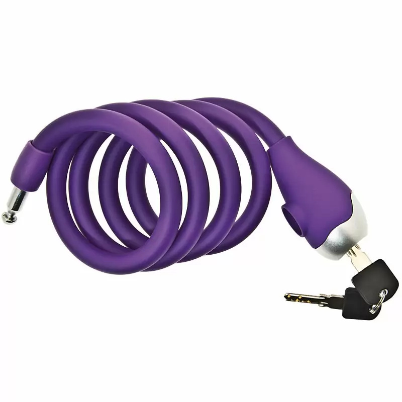 BRN Silicone Coated Coil Cable Lock