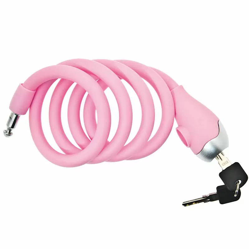 BRN Silicone Coated Coil Cable Lock