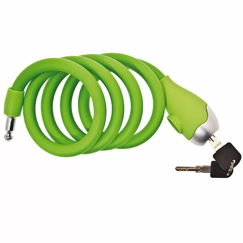 BRN Silicone Coated Coil Cable Lock