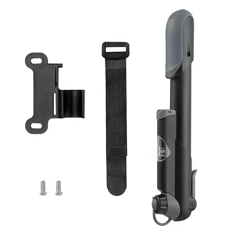 Bicycle Hand Pump with Pressure Gauge